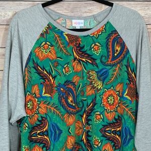 LuLaRoe Women's Randy Baseball Top